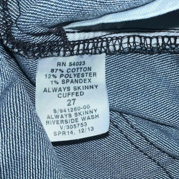 Gap 1969 Always Skinny Cuffed Jeans - Picture 7 of 7